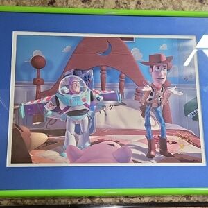 Toy Story Framed Print - Buzz Lightyear & Woody